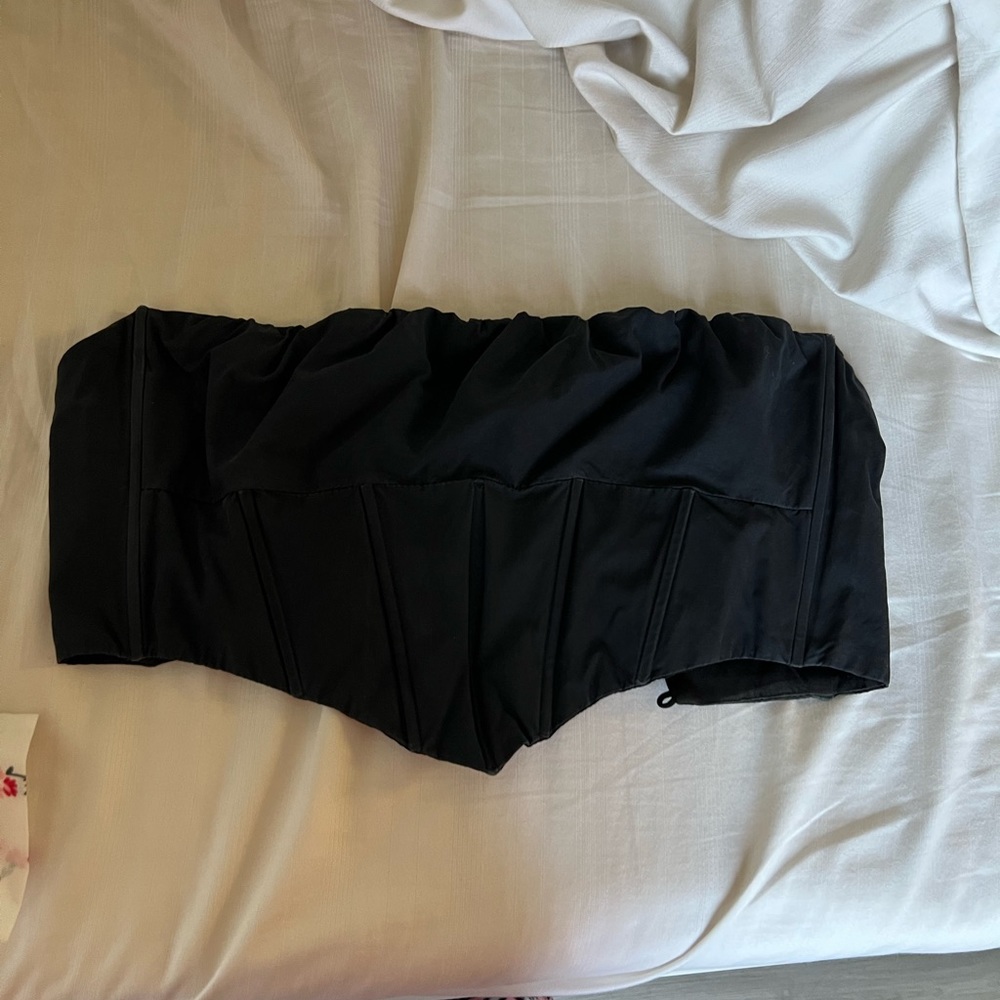 black princess poly bustier